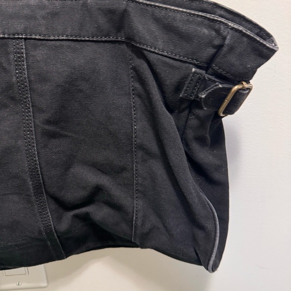 Y2K GAP Black Denim Shoulder Bag - Picture 8 of 16